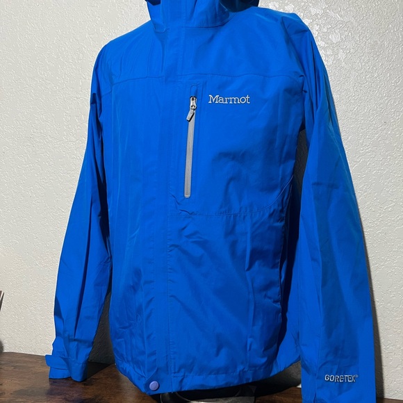 Marmot Blue Gore-Tex Jacket rare jacket 2012